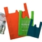 Custom Hainan Sanya Reusable RPET PP Non-Woven Fabric Vest Shopping Bags