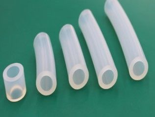 Tubulação flexível do silicone do produto comestível, tubo médico do silicone resistente ao calor