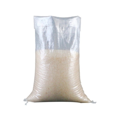 Polipropileno transparente Mesh Netting Bags Woven Logo que imprime PP para a prova da água do arroz